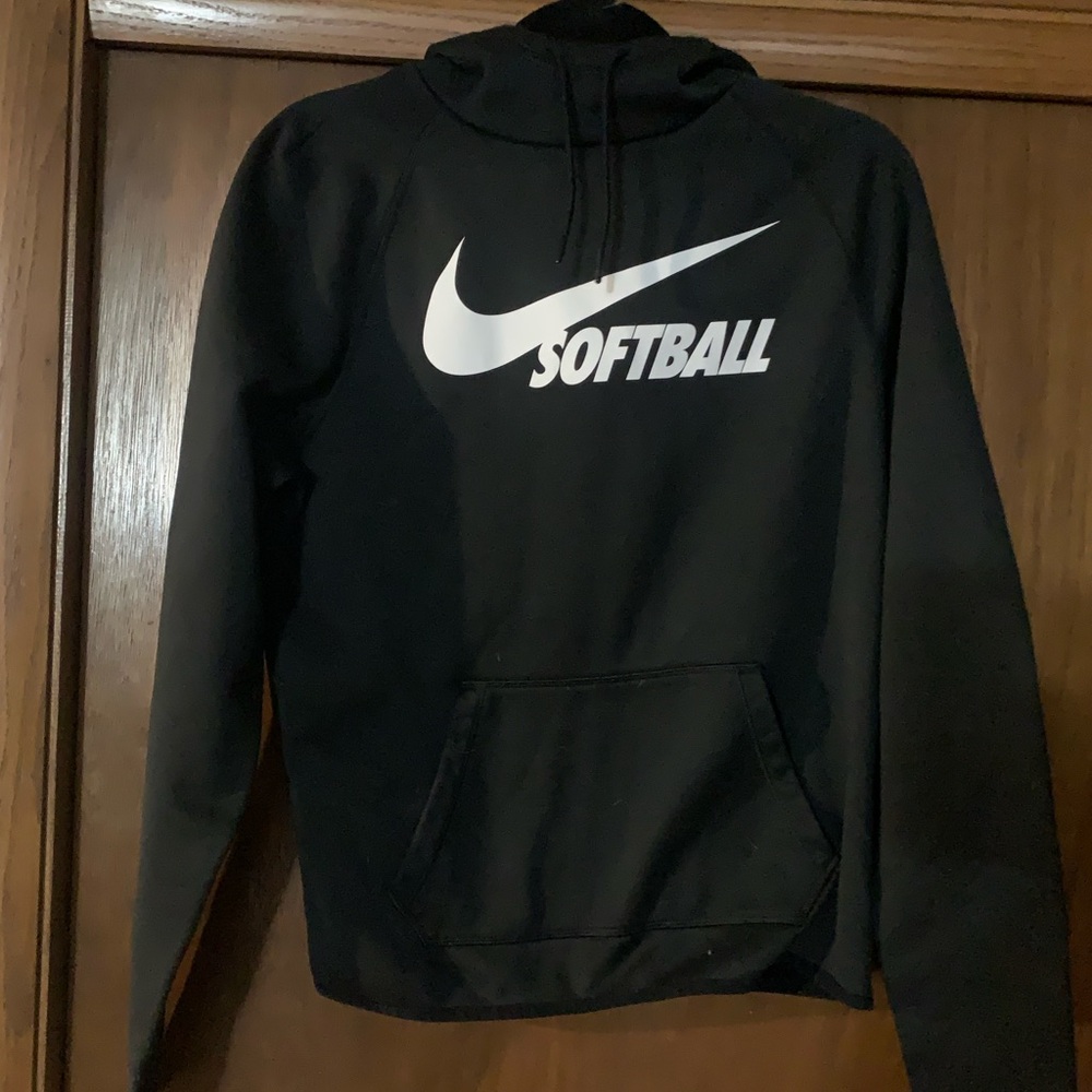 Nike Black Softball Hoodie